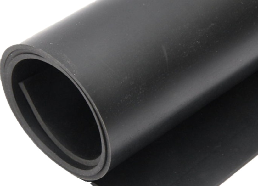 Black CR Rubber Foam Raw Material Rubber Closed Cell Customizable Hardness CR Rubber manufacturer/PAIDU